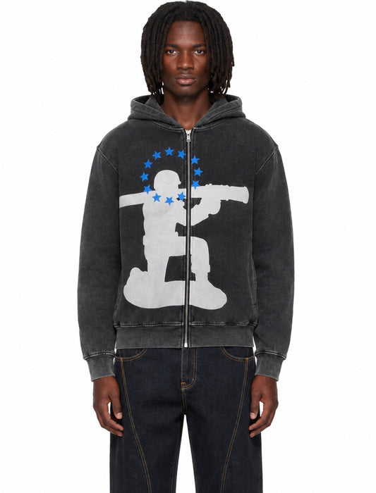 “Bazooka” Zip Hoodie