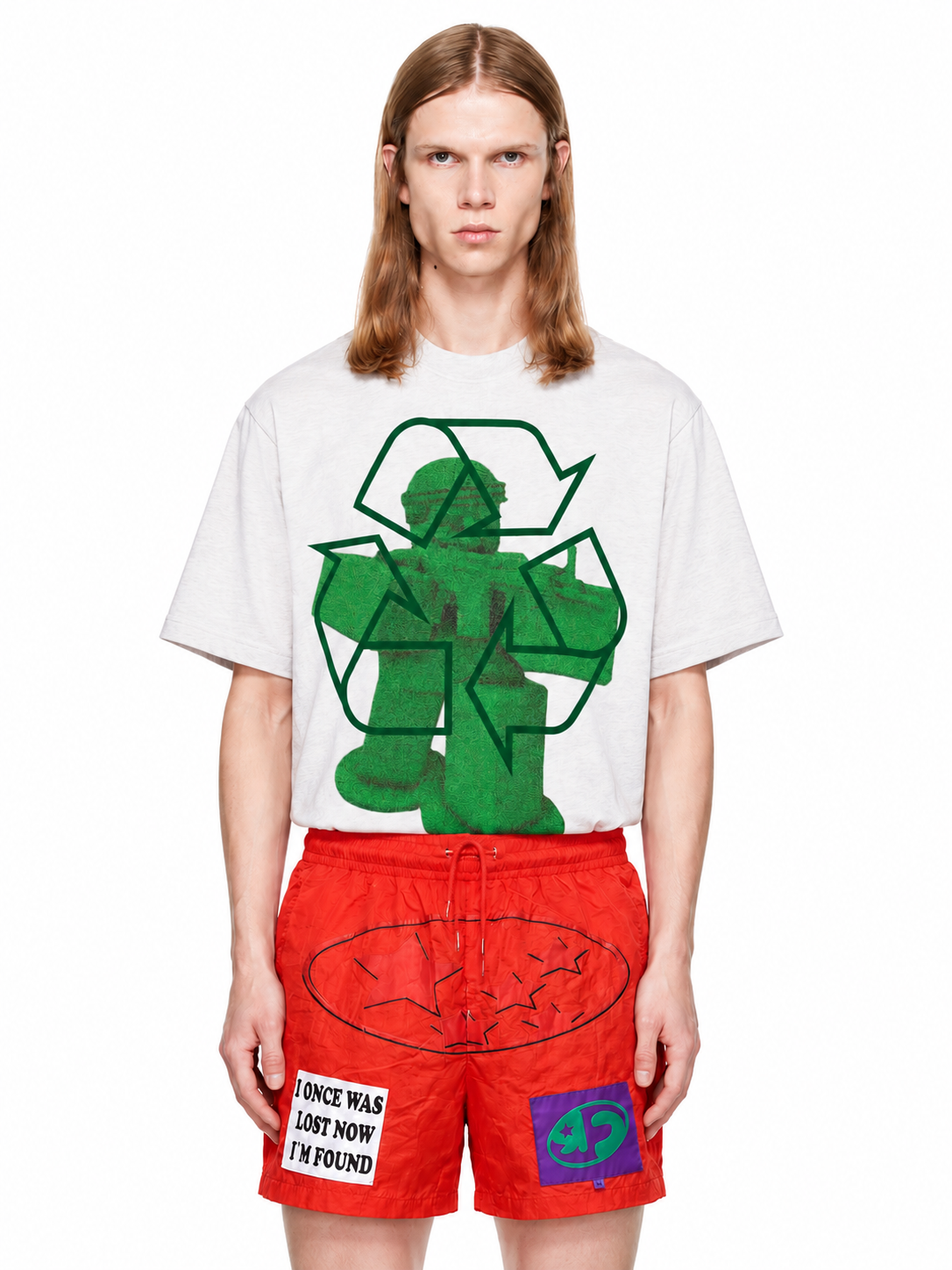 “Seeing Stars” Nylon Shorts