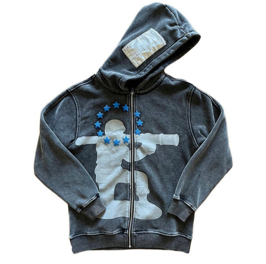 “Bazooka” Zip Hoodie